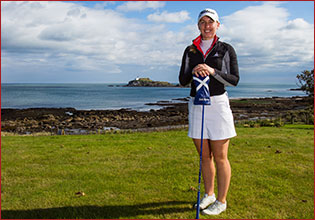 Sally Watson at St Andrews